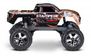Traxxas Stampede 2WD Monster RC-auto + akku ja laturi TRX36054-1