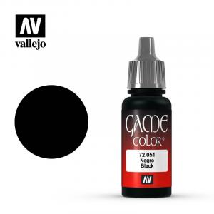 080: Vallejo Game Color Black 17ml
