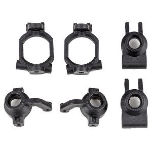 TEAM ASSOCIATED RIVAL MT10 CASTER AND STEERING BLOCK SET