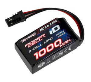 Li-Po Battery 2S 7,4V 1000mAh 20C TRX-4M