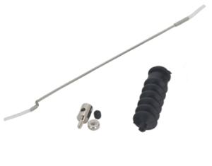 Rudder Pushrod with rubber bellow RaceBird E1