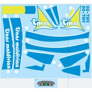 XFLY TWIN OTTER DECAL SHEET