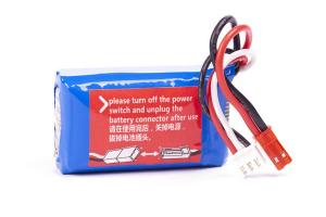Lithium battery 7.4V 1100mah (1)