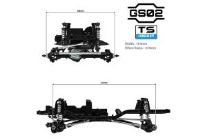 GMADE 1/10 GS02 TS Chassis Kit