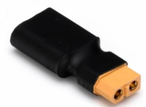 ETRONIX FEMALE XT-60 TO MALE EC5 PLUG CONNECTOR ADAPTOR