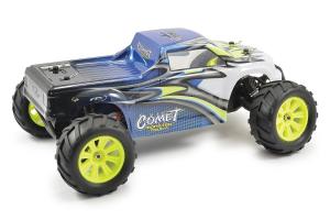 FTX Comet 1/12 Brushed Monster Truck 2WD RTR RC-auto + akku ja laturi FTX5517