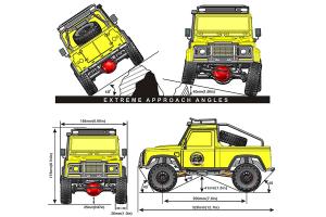 FTX Outback Ranger XC Pick Up RTR 1:16 Trail Crawler - Blue FTX5588B