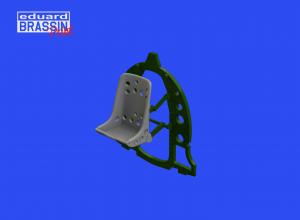 1/48 A6M2 seat PRINT, for EDUARD