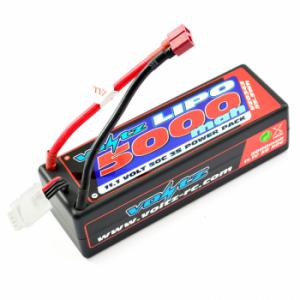 Voltz 5000Mah 3S 11.1V 50C Hardcase Lipo Pötköakku Akku