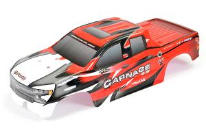 FTX Carnage 2.0 1/10 Brushed Truck 4WD RTR - Red