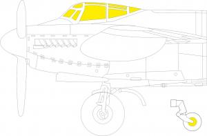 1/72 Mosquito B Mk.XVI  masks for AIRFIX kit