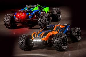 Traxxas Traxxas LED Lights Front and Rear Kit Complete Rustler 4x4 TRX6793