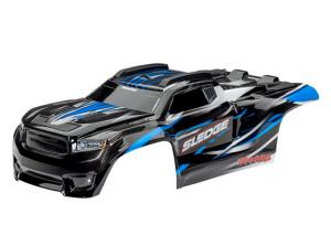 Traxxas Body Sledge Blue Complete w/ Supports & Mounts TRX9511A