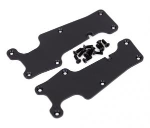 Traxxas Suspension Arm Covers Front L+R Black Sledge TRX9633