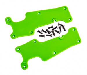 Traxxas Suspension Arm Covers Front L+R Green Sledge TRX9633G
