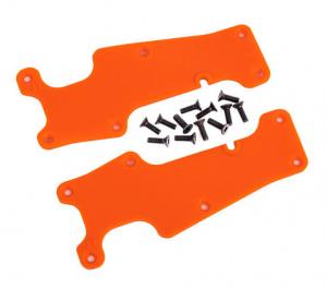Traxxas Suspension Arm Covers Front L+R Orange Sledge TRX9633T