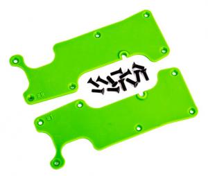 Traxxas Suspension Arm Covers Rear L+R Green Sledge TRX9634G
