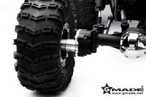 GMade Aluminum Straight Axle Adapter (2) For R1