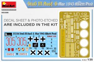 1/35 StuG III Ausf. G Mar 1943 Alkett Prod