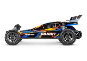 Traxxas Bandit VXL 2WD 1/10 272R RTR TQi TSM Blue ilman akkua ja laturia TRX24076-74-BLU