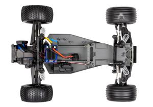 Traxxas Rustler VXL 2WD 1/10 272R RTR TQi TSM Green ilman akkua ja laturia TRX37076-74-GRN
