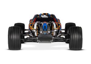 Traxxas Rustler VXL 2WD 1/10 272R RTR TQi TSM Orange ilman akkua ja laturia TRX37076-74-ORNG