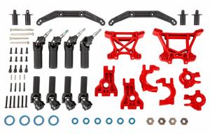 Traxxas Upgrade Kit Heavy Duty Red Hoss, Rustler, Slash - 4x4 TRX9080R