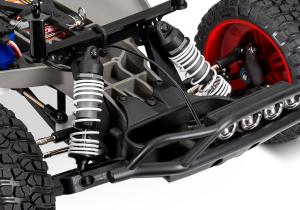 Traxxas Slash 2WD 1/10 RTR TQ Red LED + akku ja laturi TRX58034-61-RED