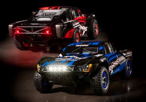 Traxxas Slash 2WD 1/10 RTR TQ Red LED + akku ja laturi TRX58034-61-RED
