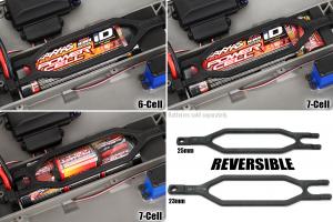 Traxxas Slash 2WD 1/10 RTR TQ Red LED + akku ja laturi TRX58034-61-RED