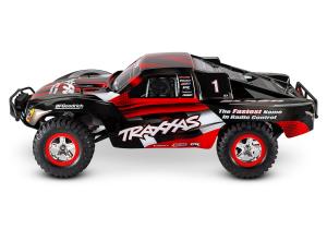 Traxxas Slash 2WD 1/10 RTR TQ Red LED + akku ja laturi TRX58034-61-RED