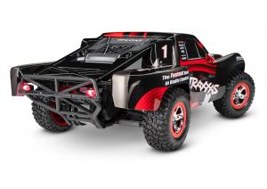 Traxxas Slash 2WD 1/10 RTR TQ Red LED + akku ja laturi TRX58034-61-RED