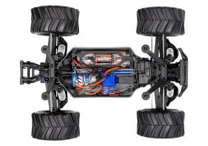 Traxxas Stampede 4x4 1/10 RTR TQ Red LED RC-auto + akku ja laturi TRX67054-61-BLU