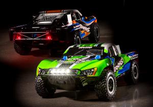 Traxxas Slash 4x4 XL-5 1/10 RTR TQ Green LED RC-auto + akku ja laturi TRX68054-61-GRN