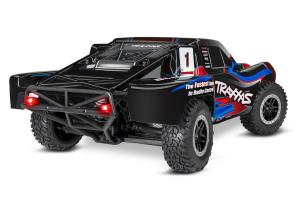 Traxxas Slash 4x4 XL-5 1/10 RTR TQ Red LED RC-auto + akku ja laturi TRX68054-61-RED