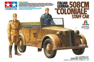 Tamiya 1/35 Italian/German 508CM "Coloniale" Staff Car pienoismalli