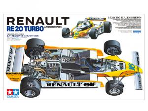 Tamiya 1/12 Renault RE-20 Turbo (w/Photo-Etched Parts) pienoismalli