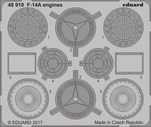 1/48 F-14A late big ed set for TAMIYA kit