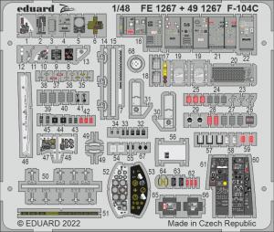 1/48 F-104C Pe Set for Kinetic models kit