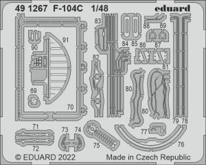 1/48 F-104C Pe Set for Kinetic models kit