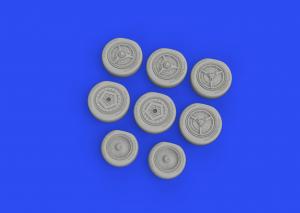 1/48 SR-71A wheels set for Revell kit