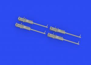 1/48 M2 Browning w/ handles for aircraft 3D Print