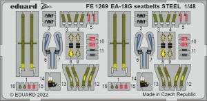 1/48 EA-18G seatbelts set for Hobbyboss kit