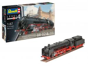 Revell 1/87 Express locomotive BR 02 & Tender 22T30