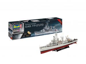 1/144 German Destroyer Class 119 (Z1/Z5)