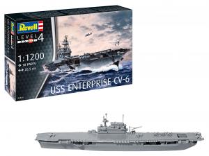 Revell 1/1200 USS Enterprise CV-6