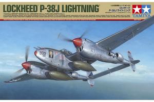 Tamiya 1/48 Lockheed P-38J Lightning pienoismalli