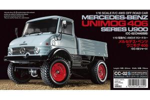 Tamiya 1/10 R/C Mercedes-Benz Unimog 406 (CC-02) / NO ESC rc-auto