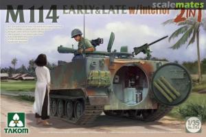 1/35 M114 EARLY & LATE w/interior 2in1