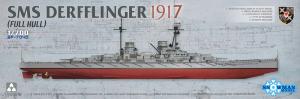 1/700 SMS Derfflinger 1917(Full Hull) w/metal barrels 8pcs